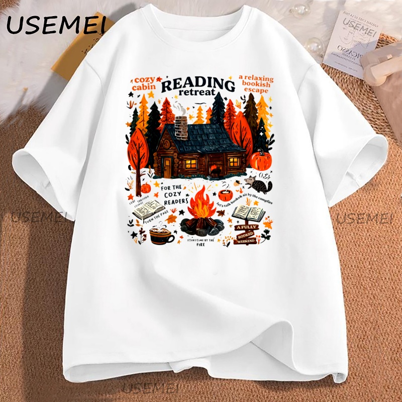 Cozy Cabin Reading Retreat T-s - Herbal Wellness Book review and price