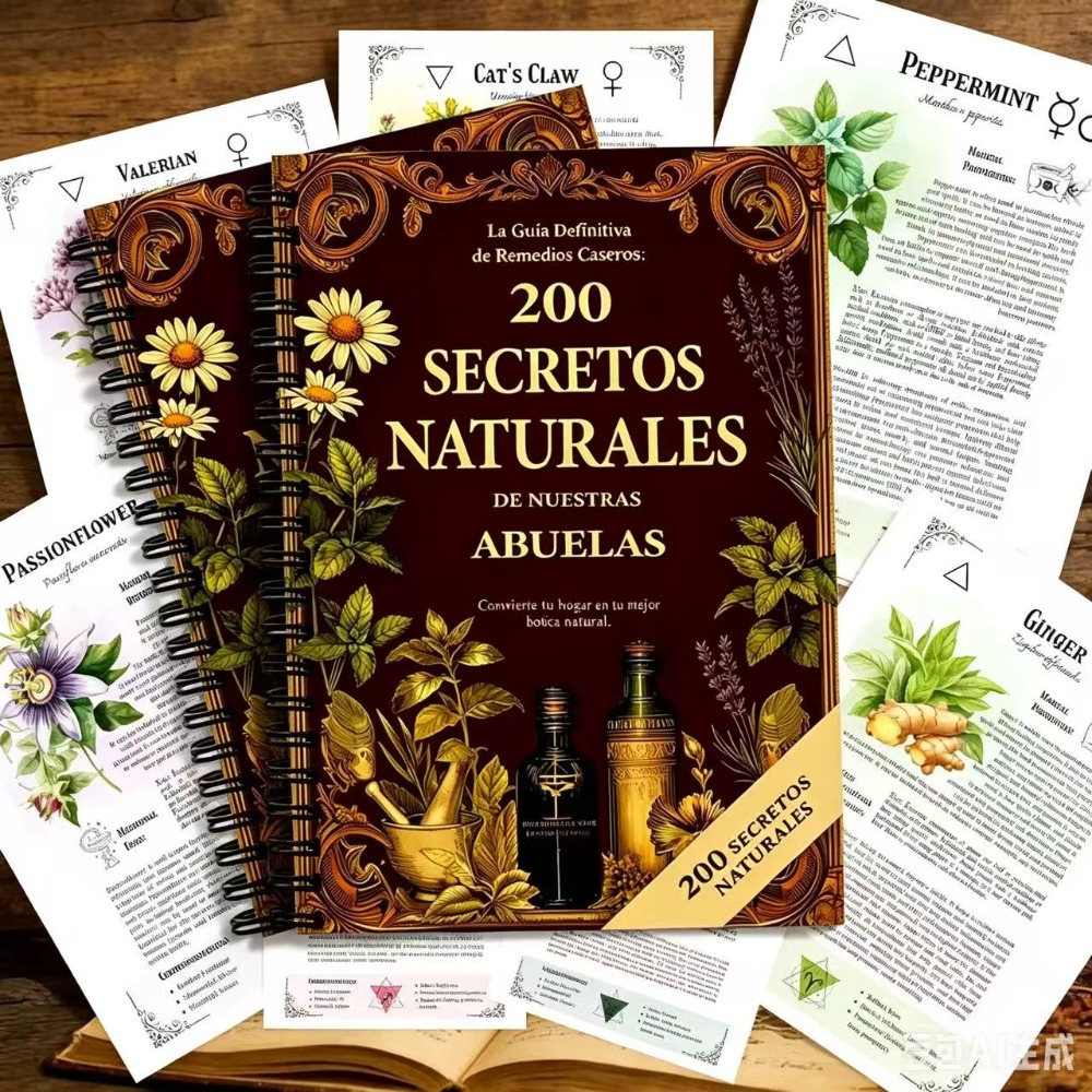 200 Natural Secrets A5 Spanish - Herbal Wellness Book review and price
